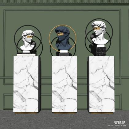 欧式图像摆件丨