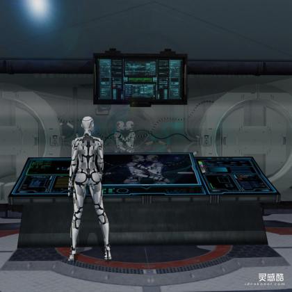 人工智能机器人雕塑丨