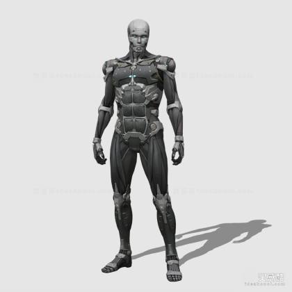 人工智能机器人雕塑 人物雕塑丨