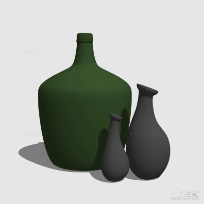 北欧瓶子器皿摆件丨