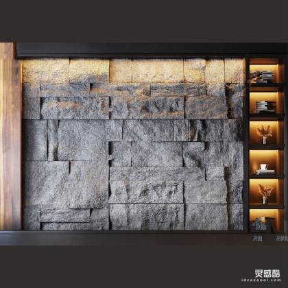现代电视背景墙丨