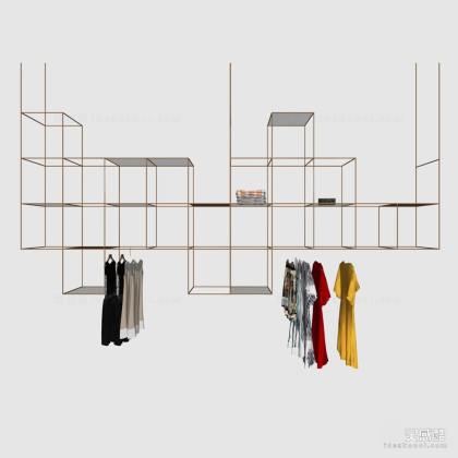 服装服饰衣架丨