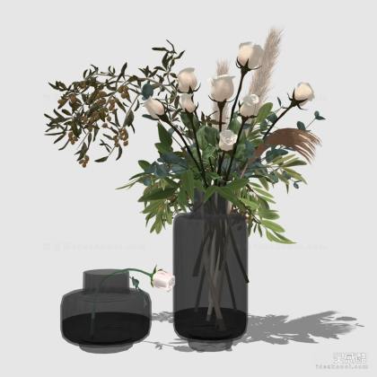 花瓶花艺插花丨