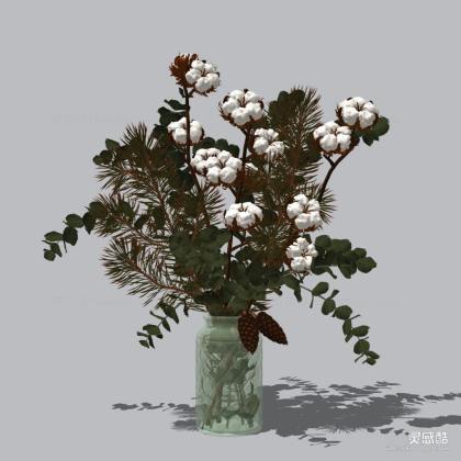 花瓶花艺插花丨