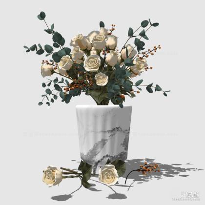 花瓶花艺插花丨