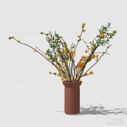 花瓶花艺插花丨