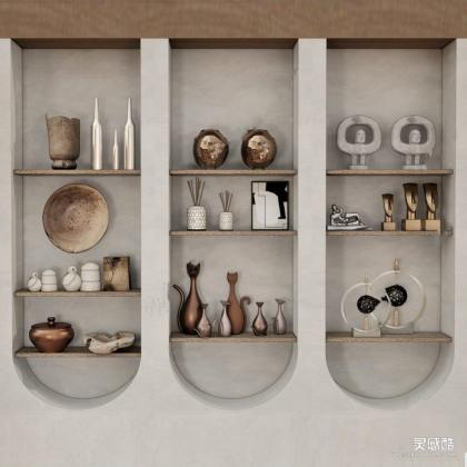 现代陶瓷器皿 陶器瓶子装饰摆件丨