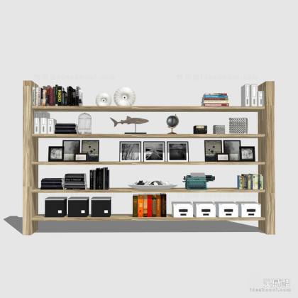 陈设饰品 书架书本摆件丨