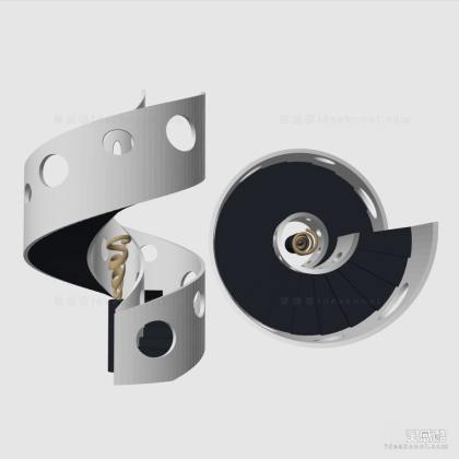 现代创意旋转楼梯丨