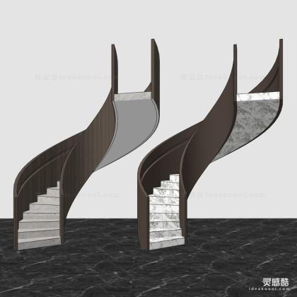 现代旋转楼梯丨