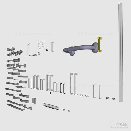 门把手组合丨
