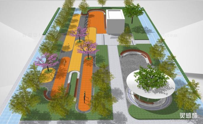 创意活动场地 公园绿地丨