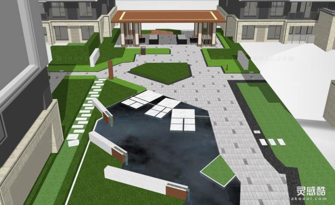 入口景观 大区景观丨