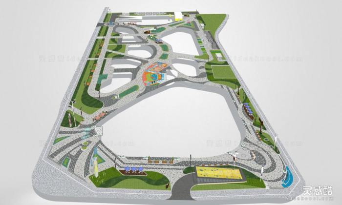 商业景观 广场景观丨