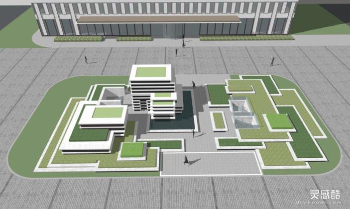 办公景观 广场景观丨