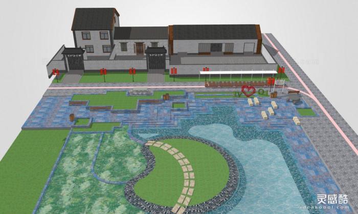 水岸广场景观丨