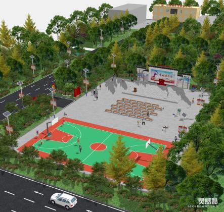 新农村公园广场丨