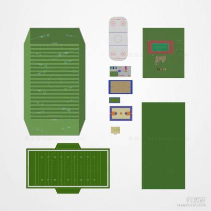 体育运动场地丨