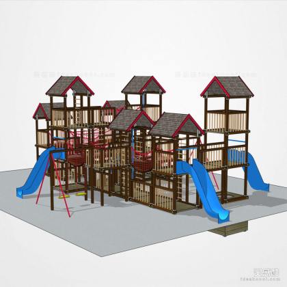 攀爬滑梯设施丨