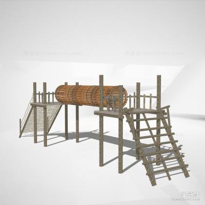 儿童攀爬设施丨