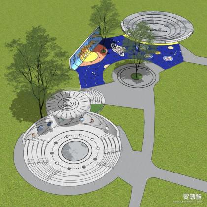 星空主题儿童活动场地丨
