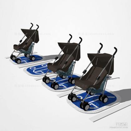 婴儿车停车位丨