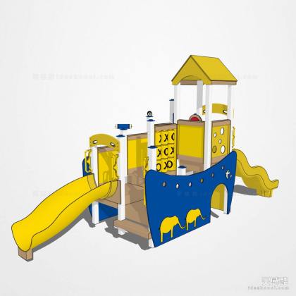 儿童滑梯设施丨