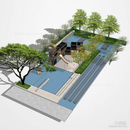 儿童娱乐场地 攀爬滑梯丨