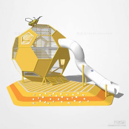 儿童攀爬滑梯设施丨