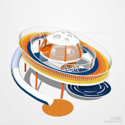 攀爬滑梯设施丨