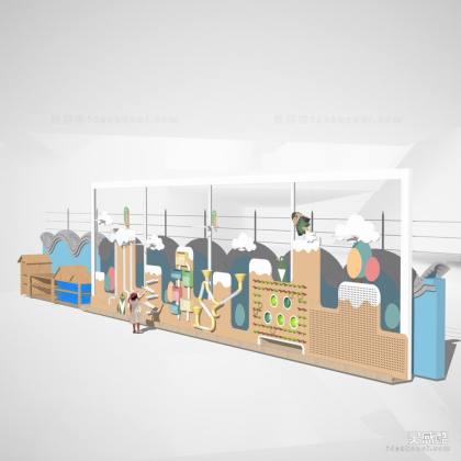 儿童互动景墙丨