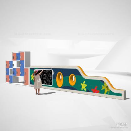 儿童互动景墙丨