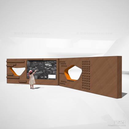 创意互动景墙丨
