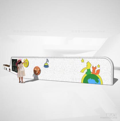 创意互动景墙丨