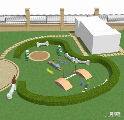 萌宠乐园 宠物活动区丨