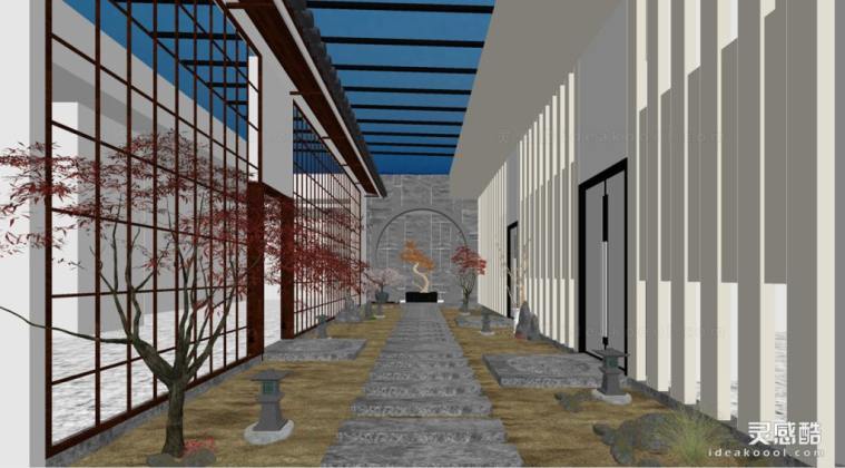 阳光房庭院景观丨