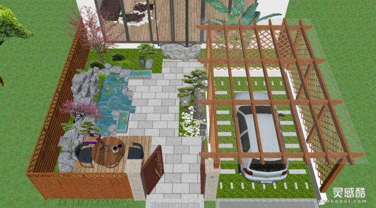 庭院花园景观丨