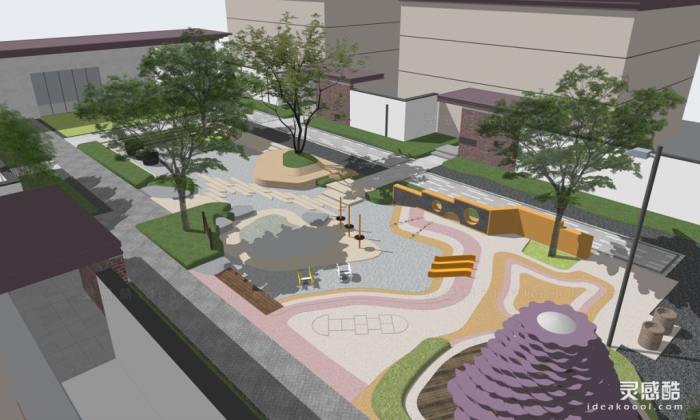 现代庭院花园景观丨