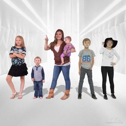 现代人物 儿童小孩丨