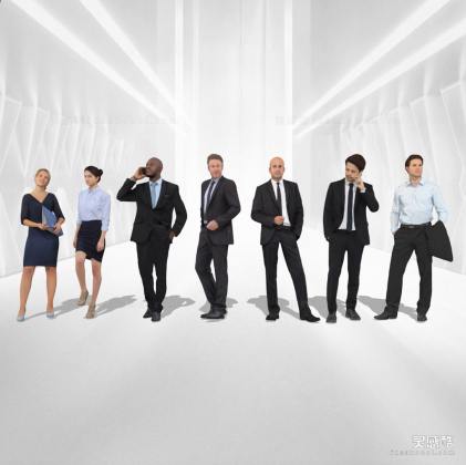 现代人物 上班工作商务人物丨