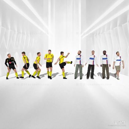 足球运动员人物丨