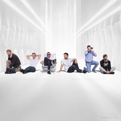 现代休闲人物 坐姿人物丨