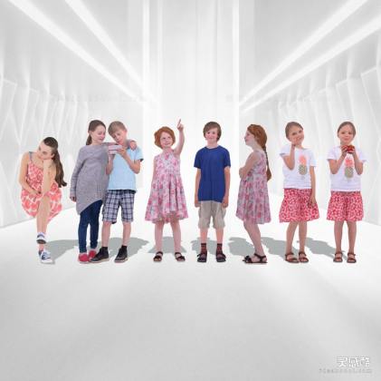 儿童 小孩 学生人物丨