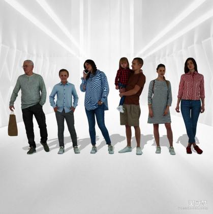 现代休闲人物丨