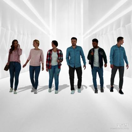 现代休闲人物丨