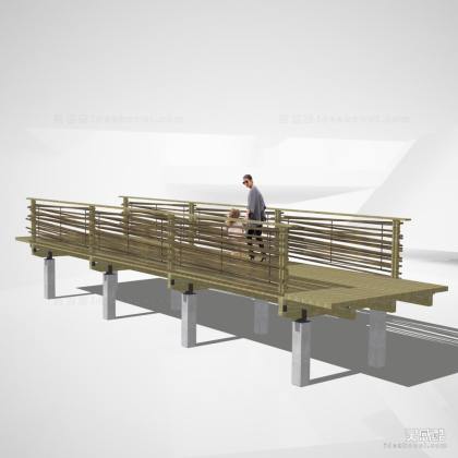 景观桥丨