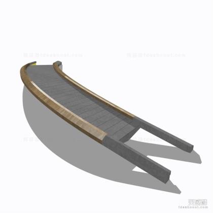 现代景观桥 拱桥丨