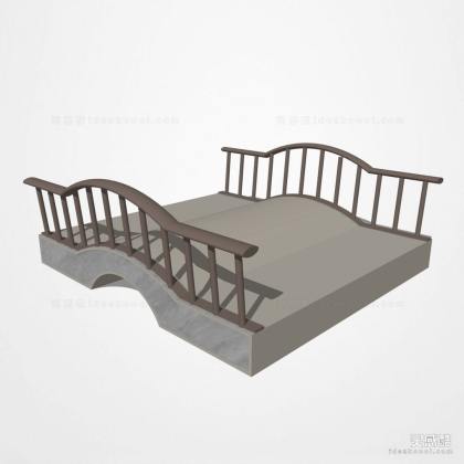 中式景观桥 拱桥丨