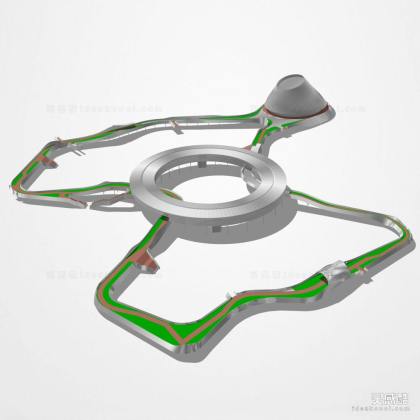 异形景观桥 现代景观桥丨