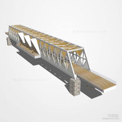 现代景观桥丨